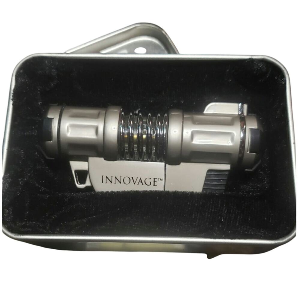 INNOVAGE 3 Flame Refillable Cigar Torch Lighter New Adjustable Uses Butane